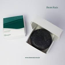 Bem Raiz Shampoo Sólido Carvão Ativado